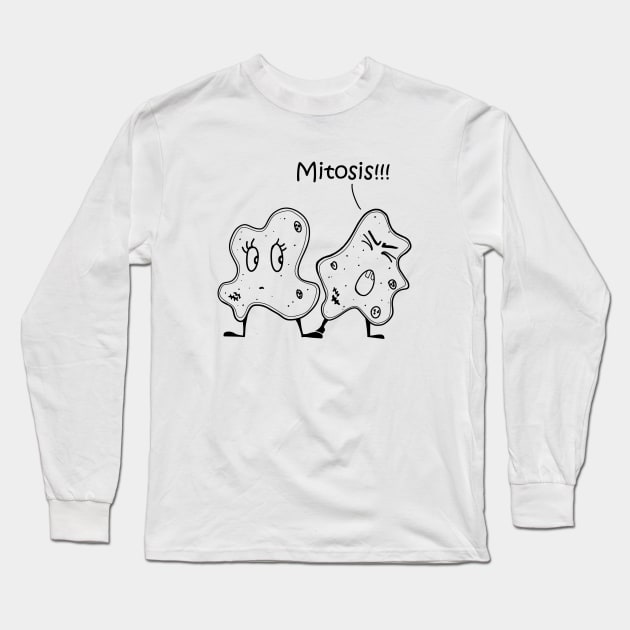 Mitosis Long Sleeve T-Shirt by hereticwear